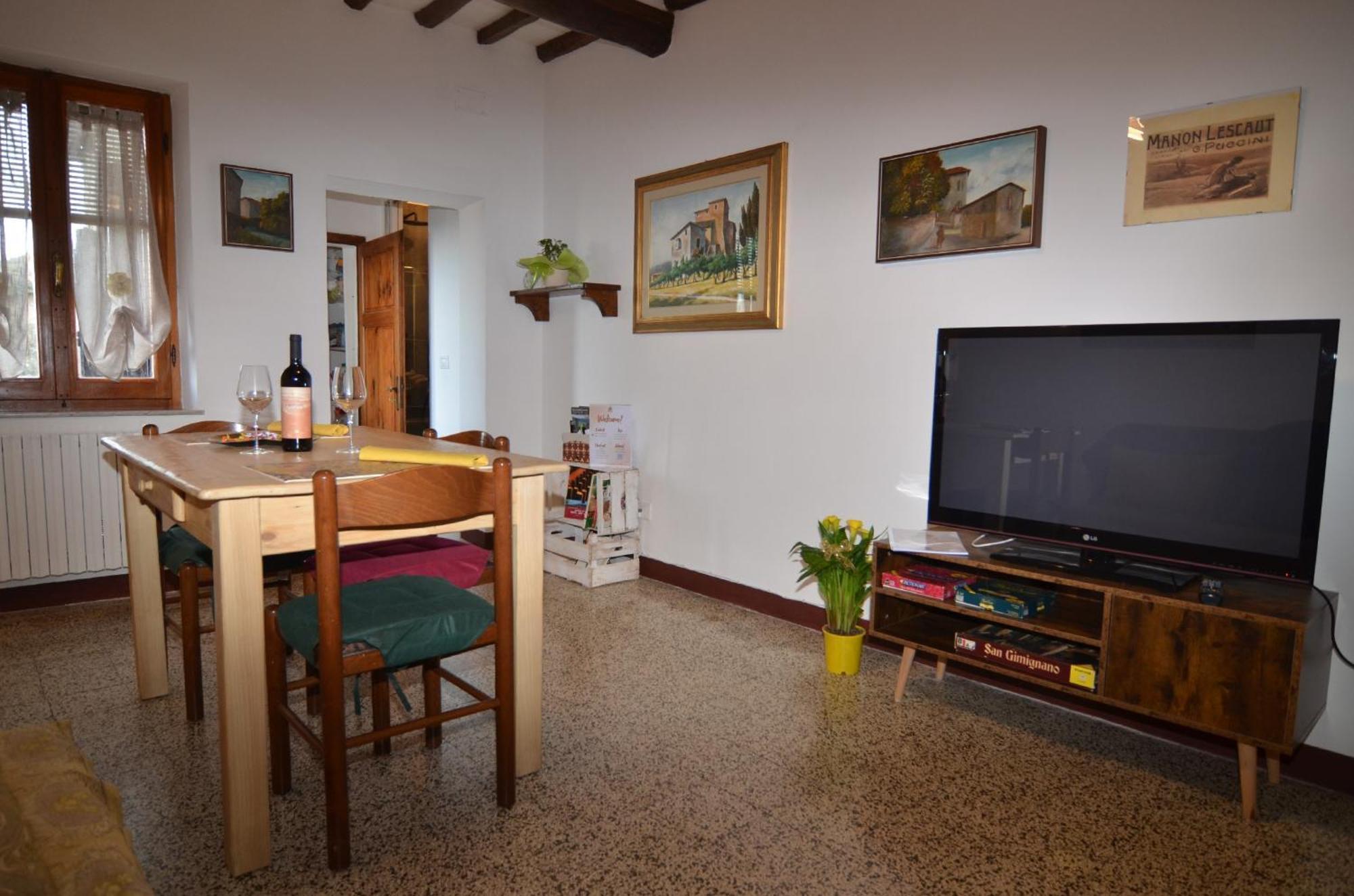 Appartamento Il Nespolo سان جيمينيانو المظهر الخارجي الصورة